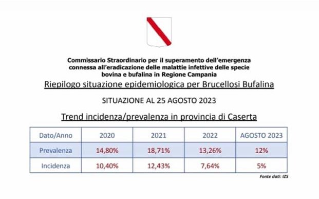 Prevalenza e Incidenza della Brucellosi bufalina in Caserta dal 2020 all_agosto 2023.jpeg